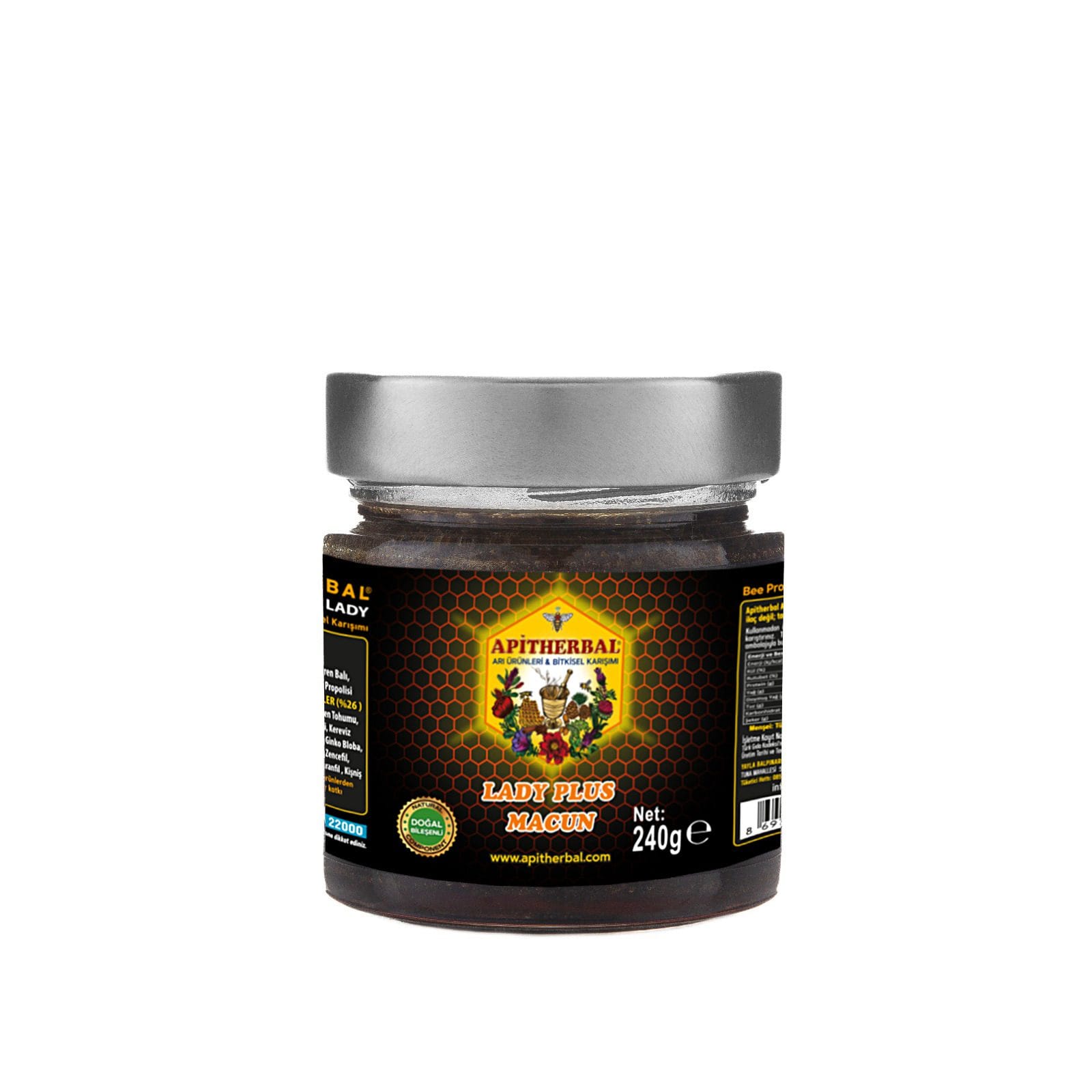 apitherbal womans ari urunleri ve bitkisel lady macunu 240 g 276