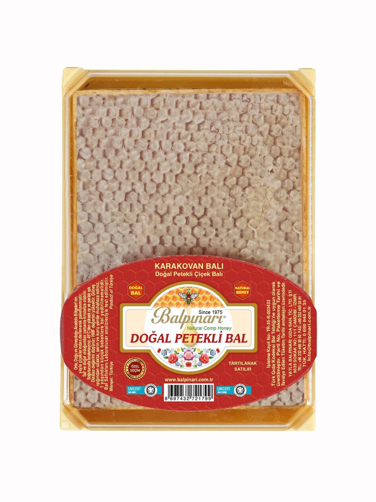 balpinari karakovan dogal petekli bal 130