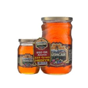 Erzincan Süzme Çiçek Balı 850 g (+225 g Hediye) Bandajlı