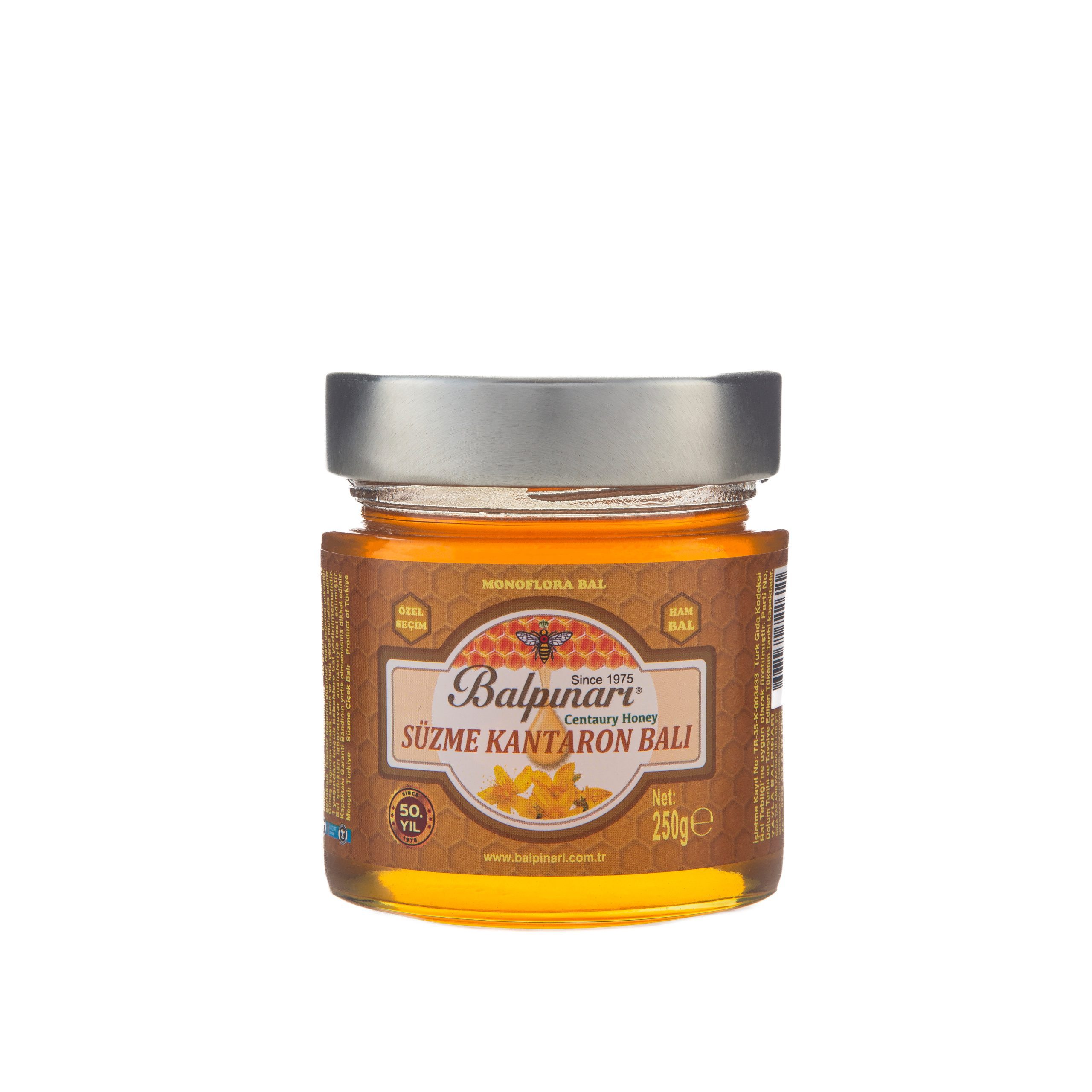 ozel secim suzme kantaron ham bali 250 gr 190