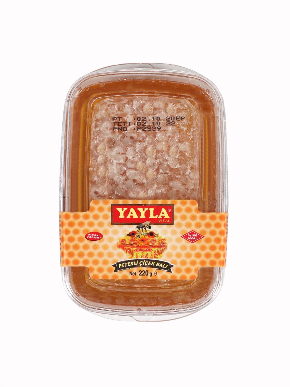yayla kesme petekli bal 220 gr 109